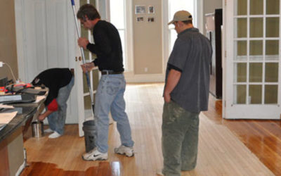Repairing Scratched Hardwood Floors