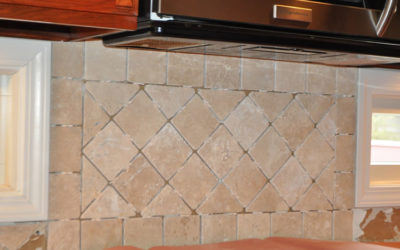 Kitchen Wall Tile Installation